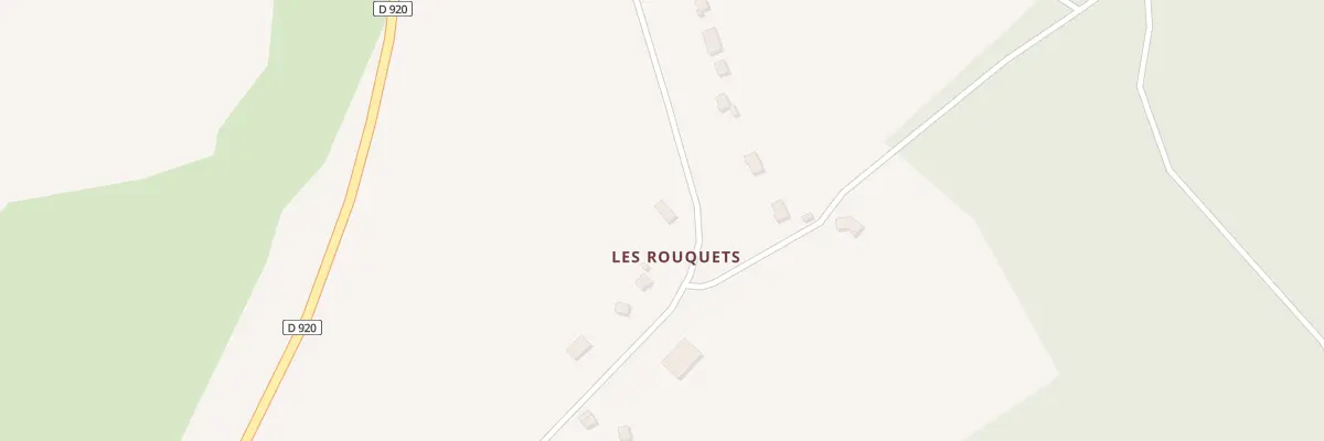 Plan du 18 Les Rouquets à Prunet