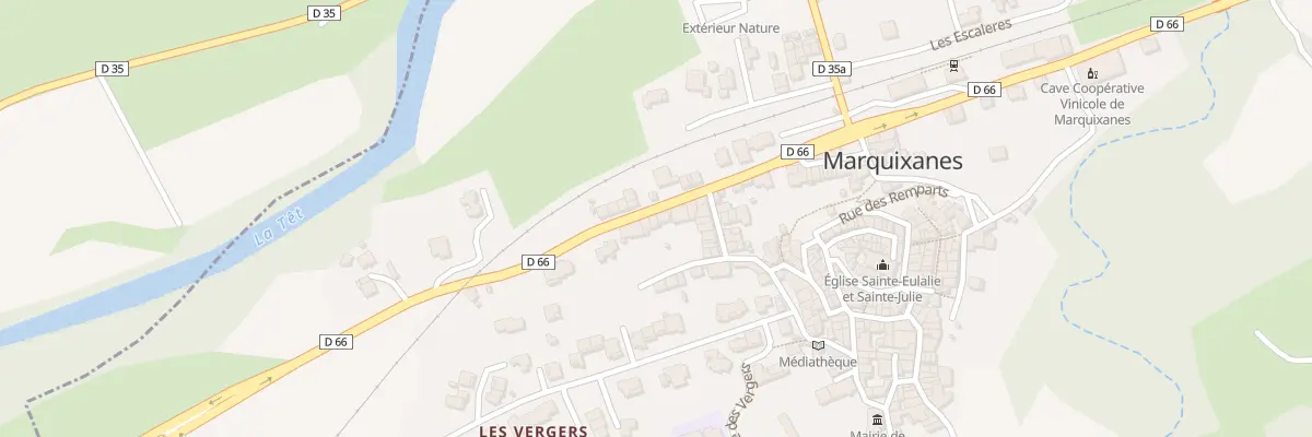 Plan du 14 N 116 à Marquixanes