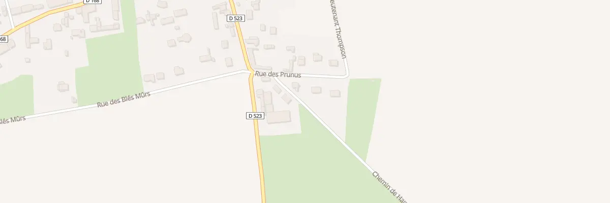 Plan du 6 Rue des Prunus à Cachy