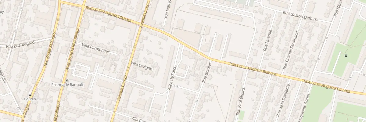 Plan du 54 Rue Louis Auguste Blanqui à Bondy