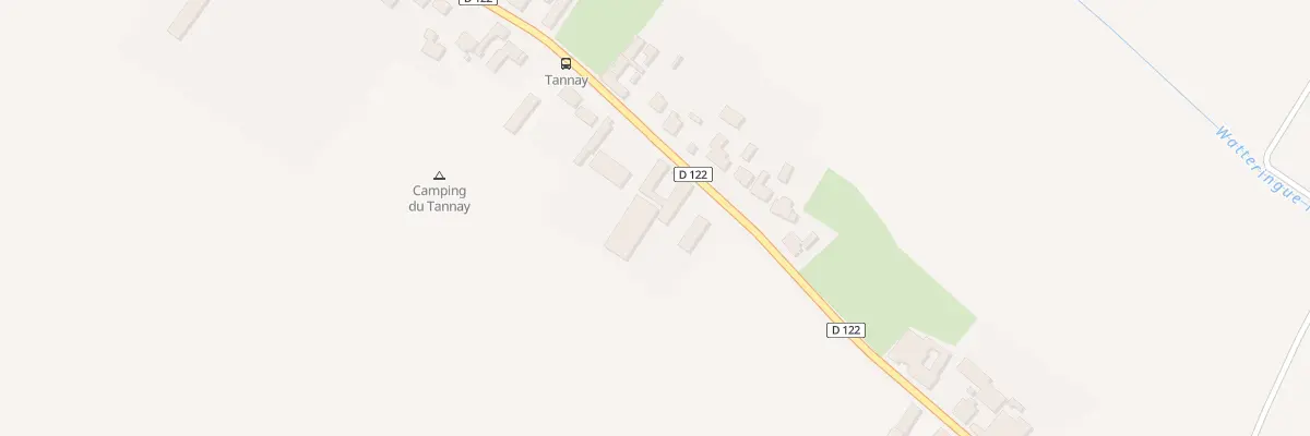 Plan du 138 Rue de Tannay à Thiennes