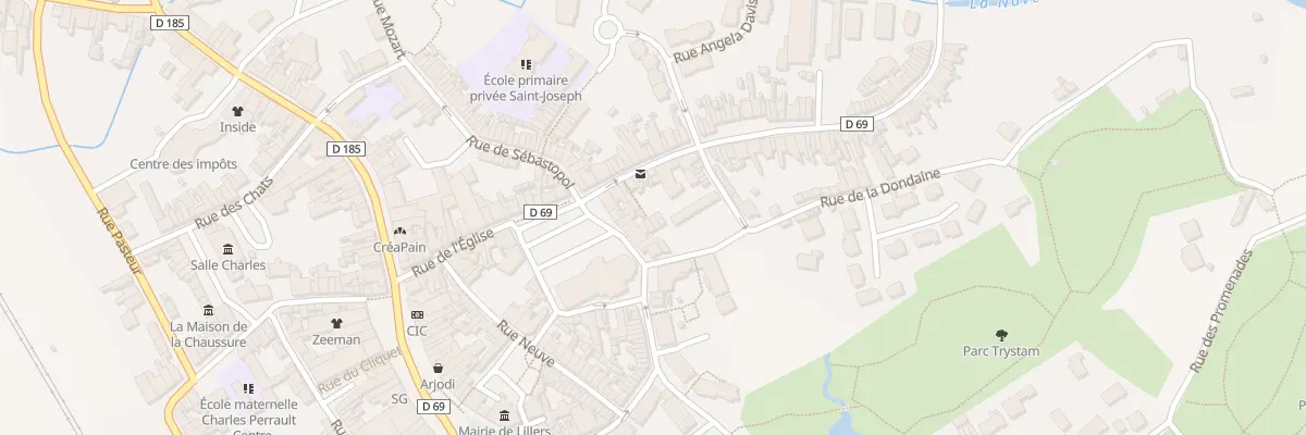 Plan du 5 Imp Duwet à Lillers