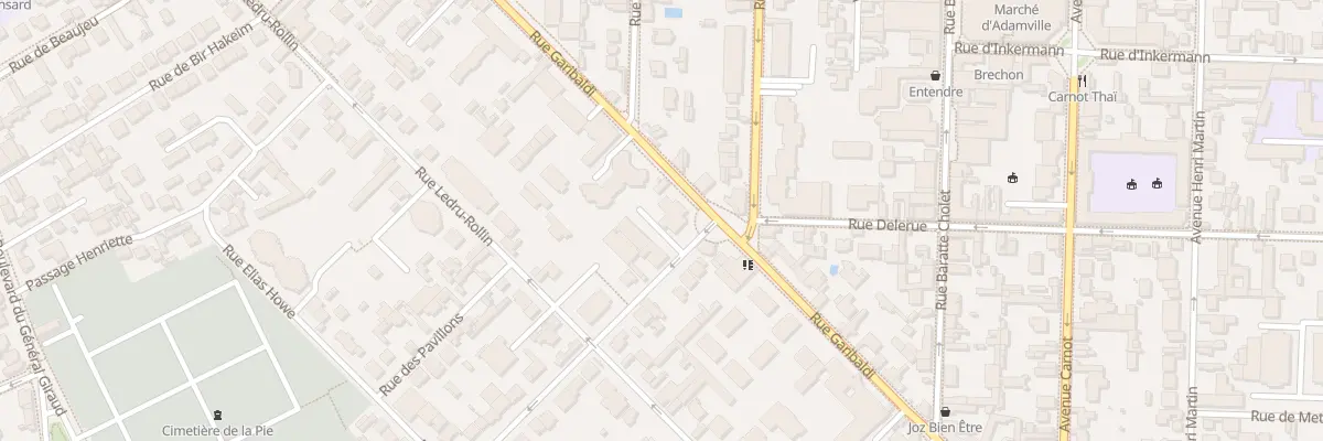 Plan du 68 Rue Garibaldi à Saint-Maur-des-Fossés
