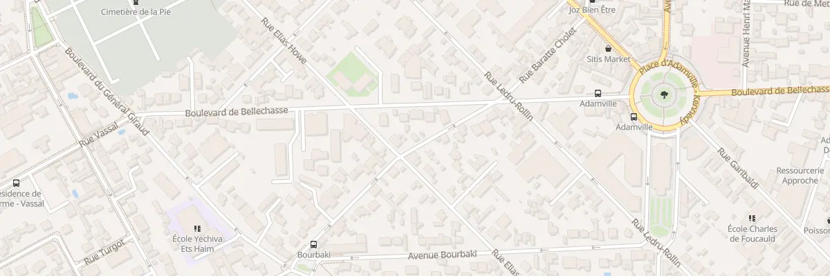 Plan du 52 Rue Baratte Cholet à Saint-Maur-des-Fossés