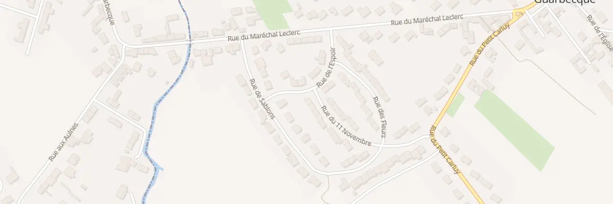 Plan du 29 Rue du 11 Novembre à Guarbecque