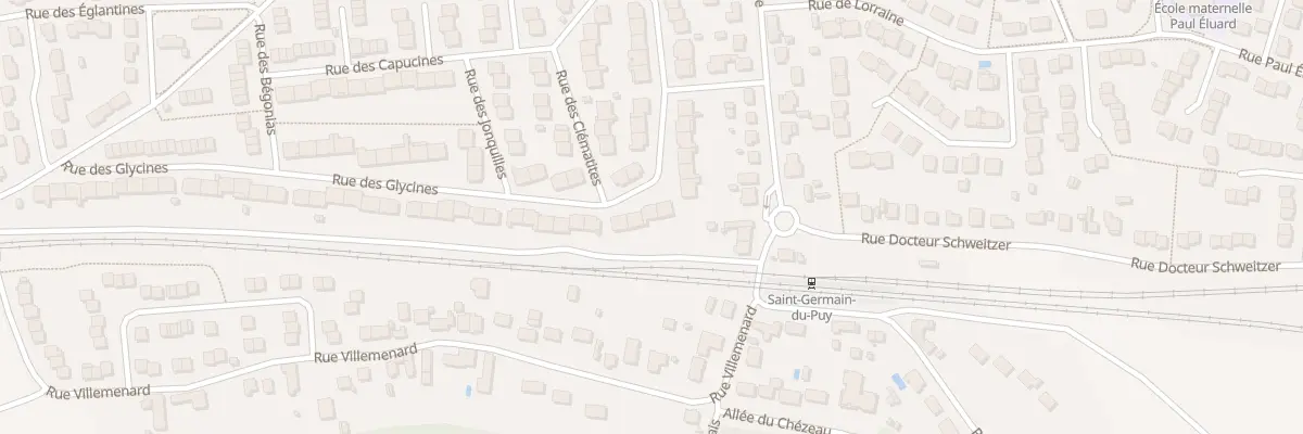 Plan du 15 Rue des Glycines à Saint-Germain-du-Puy