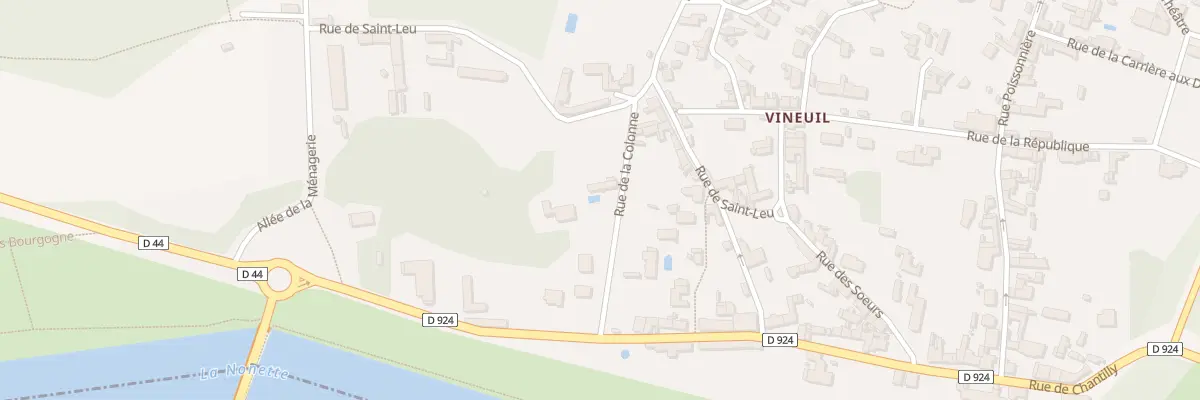 Plan du 7 Rue de la Colonne à Vineuil-Saint-Firmin
