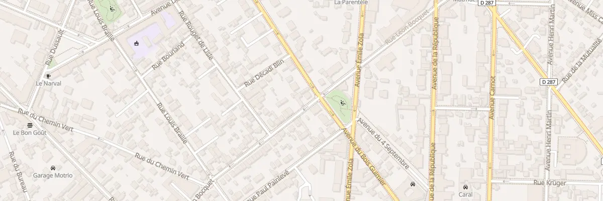 Plan du 30B Rue Léon Bocquet à Saint-Maur-des-Fossés