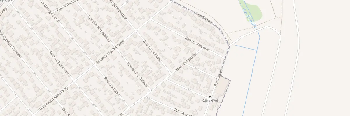 Plan du 37 Rue Jean Jaures à Goussainville