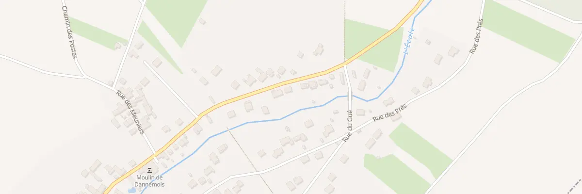 Plan du 54 Rue du Moulin à Dannemois