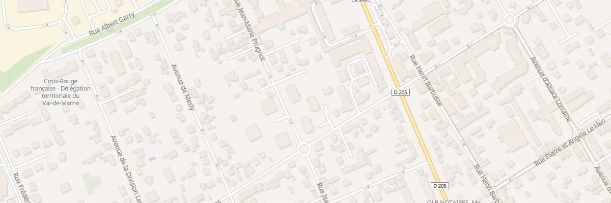 Plan du 13B Rue Jean-Marie Prugnot à Limeil-Brévannes