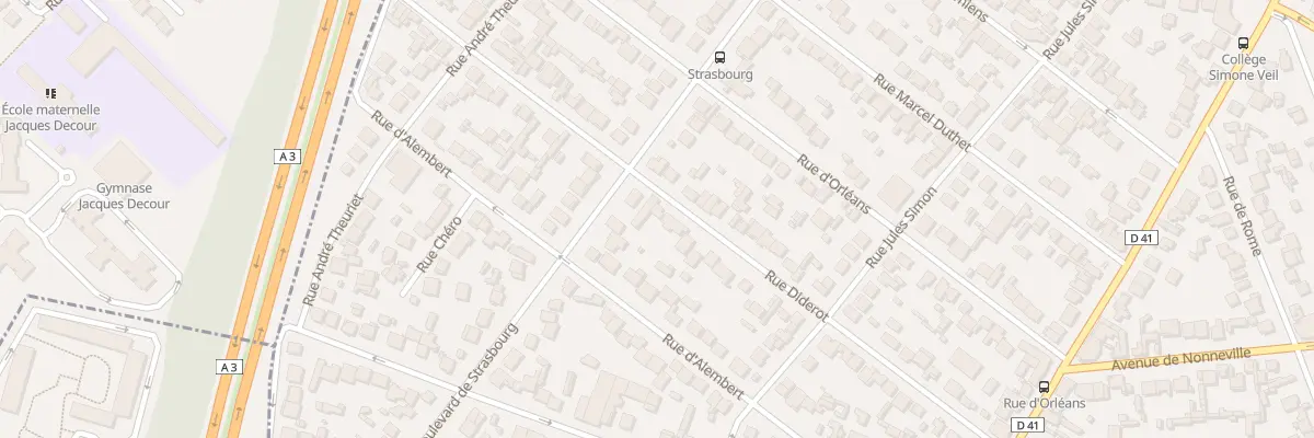 Plan du 39 Rue Diderot à Aulnay-sous-Bois