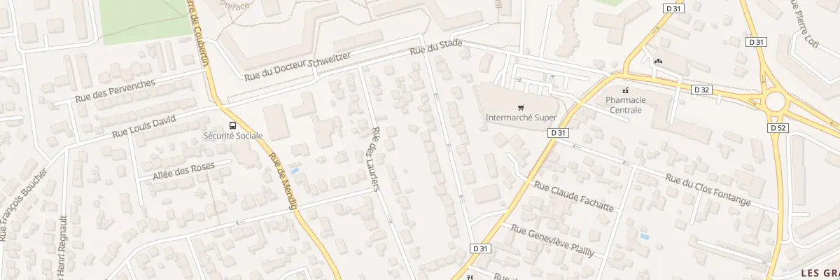Plan du 21 Rue des Pins à Yerres