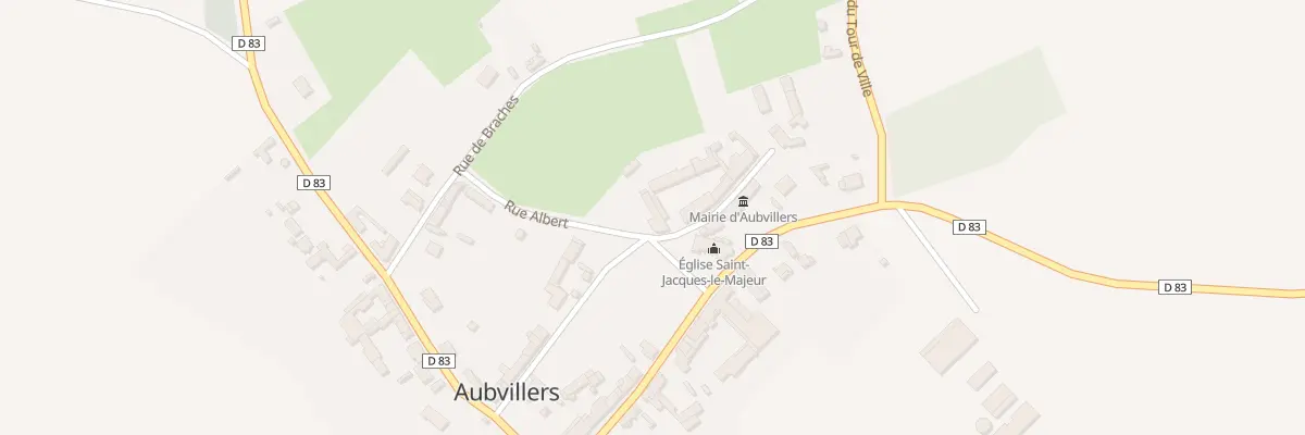 Plan du 35 Cul de Sac à Aubvillers