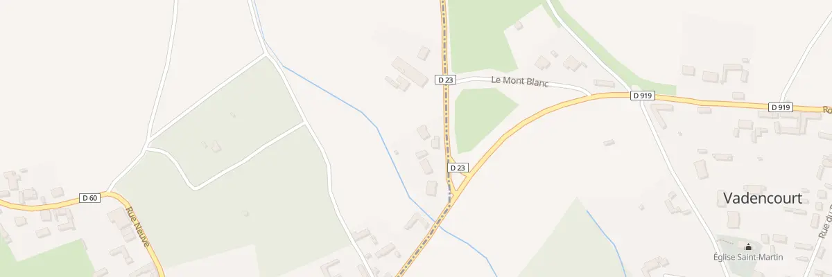Plan du 24B Rue du Chateau à Contay