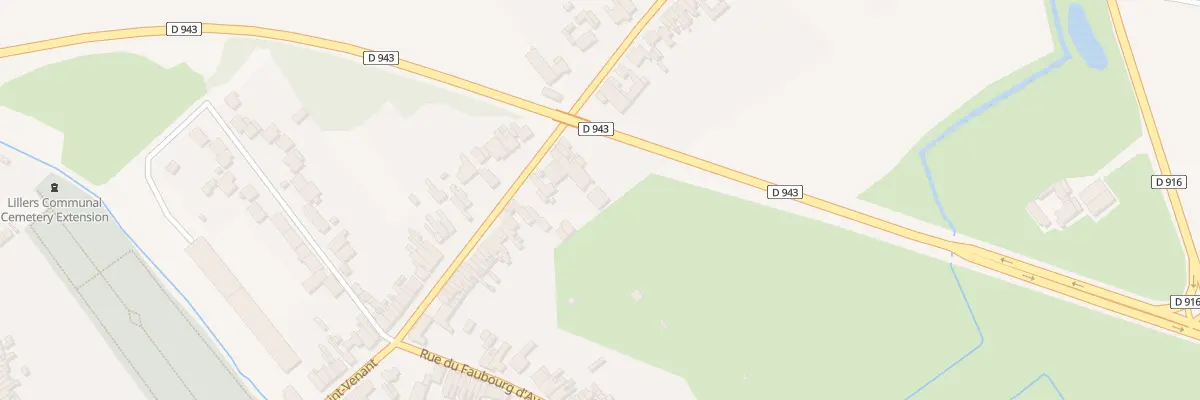 Plan du 125 Rue de Saint Venant à Lillers