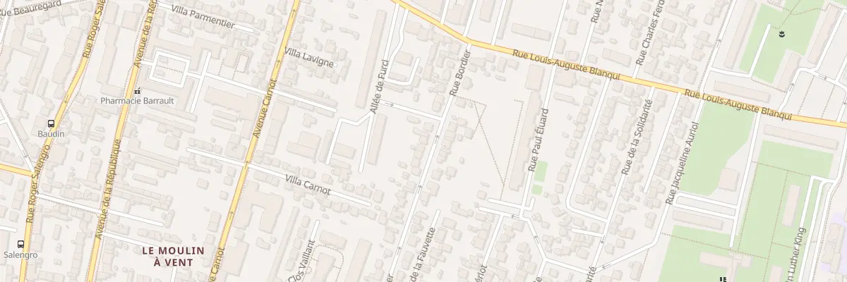 Plan du 16B Rue Bordier à Bondy
