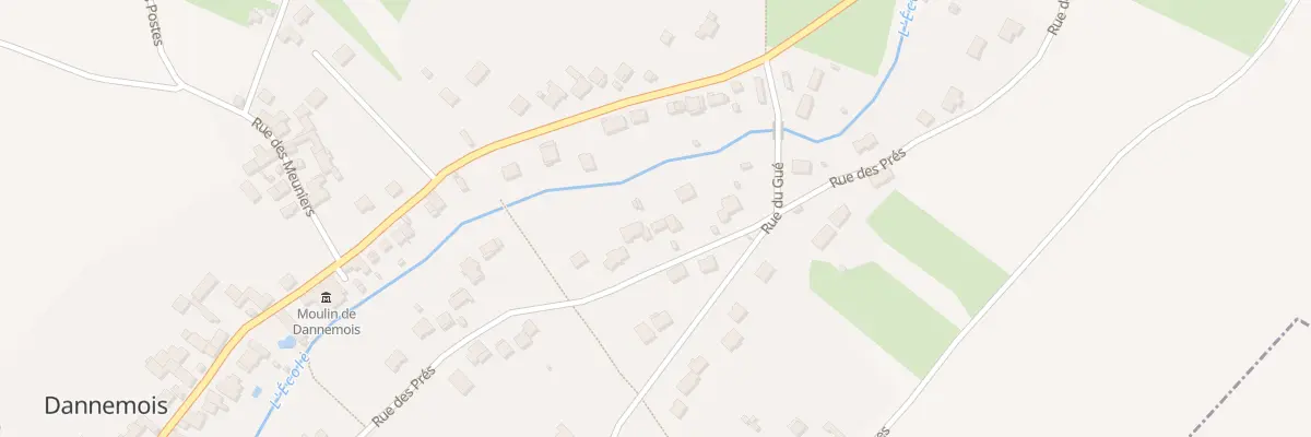 Plan du 35 Rue des Prés à Dannemois