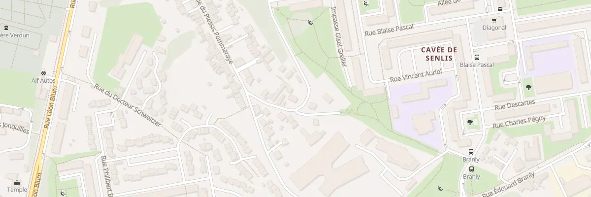 Plan du 22Q Rue Leon Jouhaux à Creil