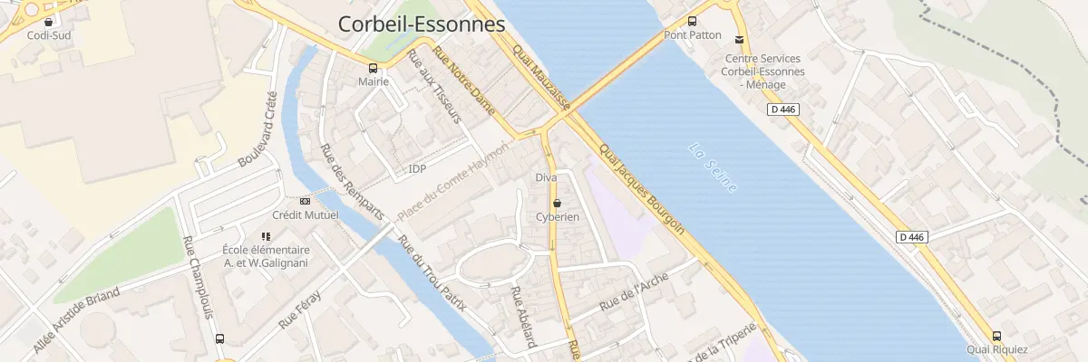 Plan du 8 Rue Saint Spire à Corbeil-Essonnes