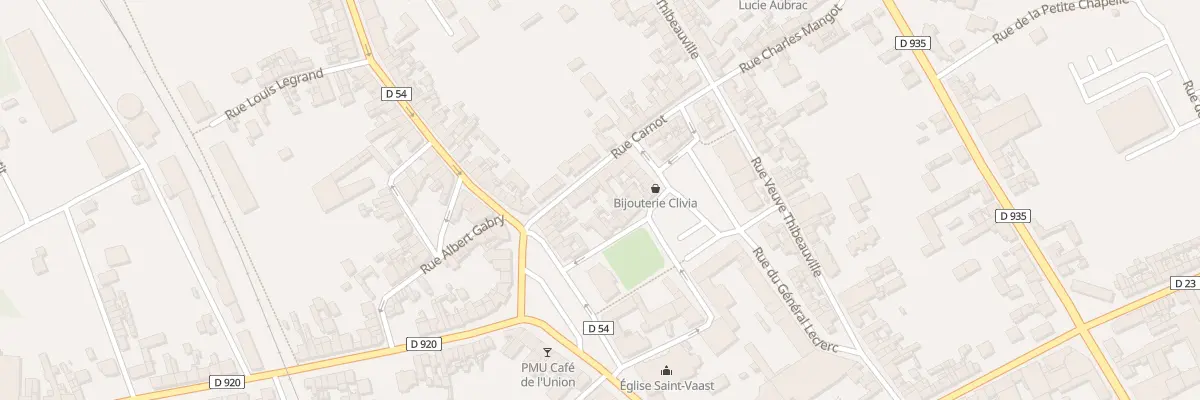 Plan du 8 Rue Carnot à Moreuil