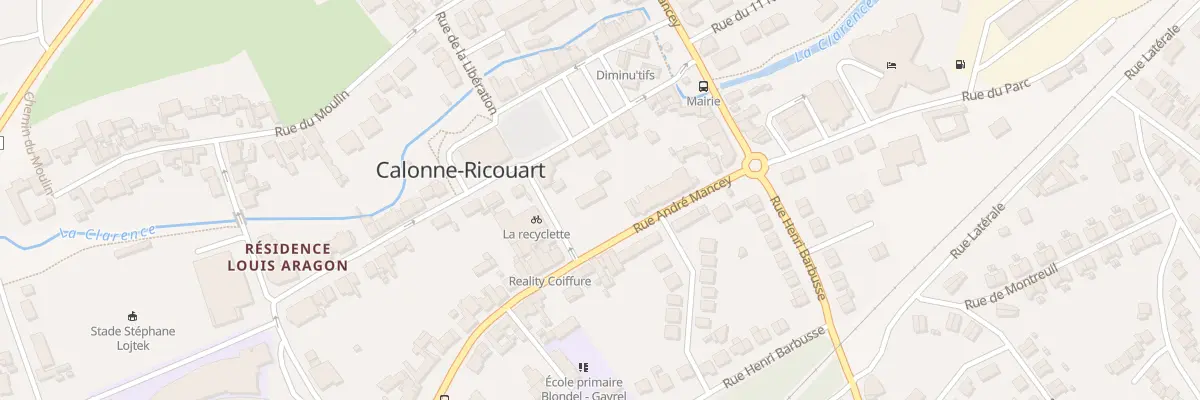Plan du 38 Rue Mancey à Calonne-Ricouart