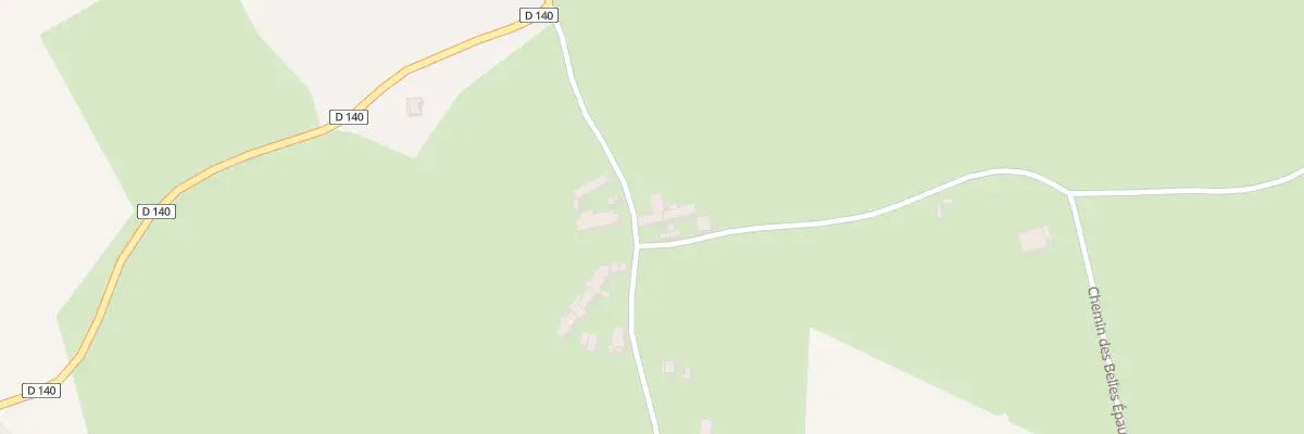 Plan du 2 Le Petit Montrevaux à Faverdines