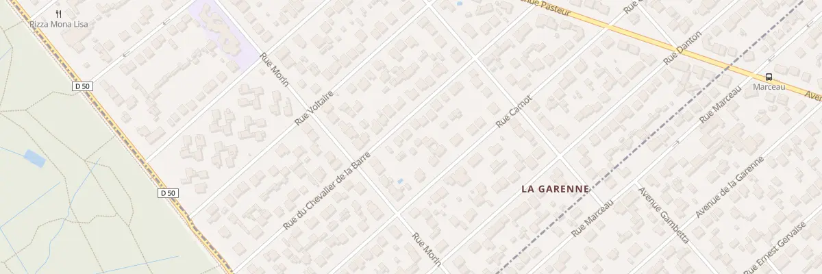 Plan du 28 Rue Chevalier de la Barre à Yerres