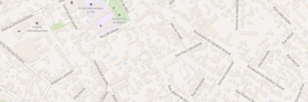 Plan du 23 Rue Albert de Mun à Saint-Maur-des-Fossés