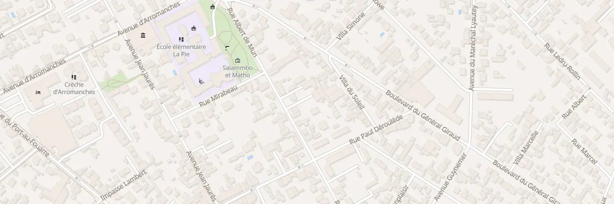 Plan du 17 Rue Albert de Mun à Saint-Maur-des-Fossés