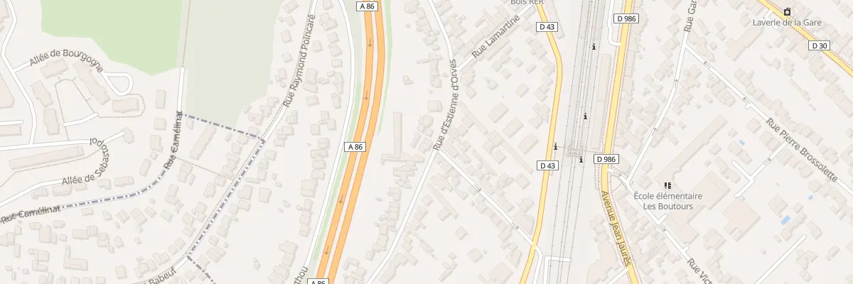 Plan du 44B Rue d’Estienne d’Orves à Rosny-sous-Bois