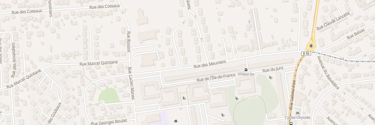 Plan du 27 Rue des Bosquets à Yerres