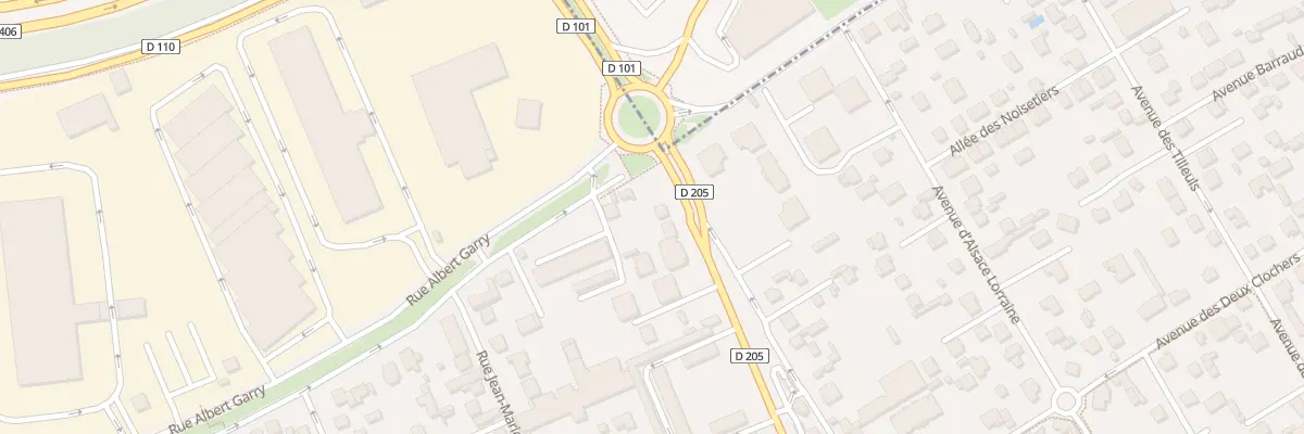 Plan du 2B Av Gabriel Péri à Limeil-Brévannes