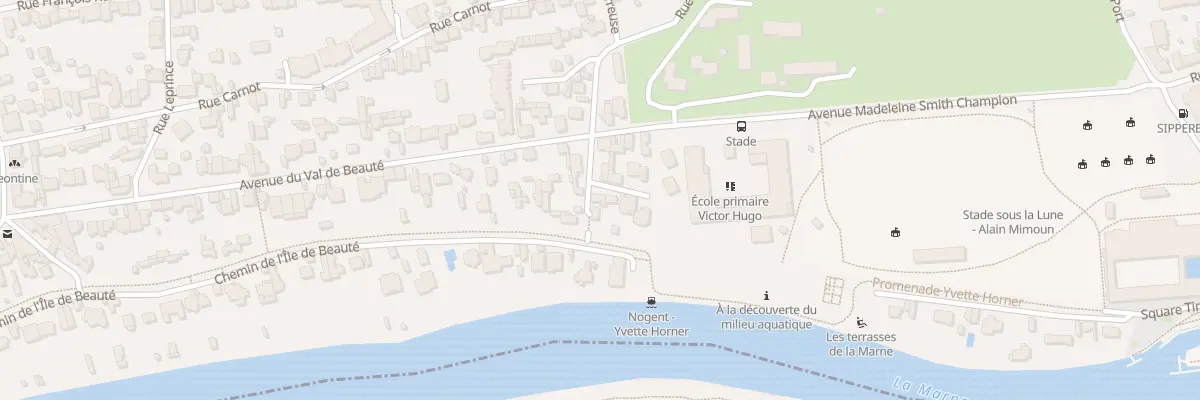 Plan du 15 Rue Agnès Sorel à Nogent-sur-Marne
