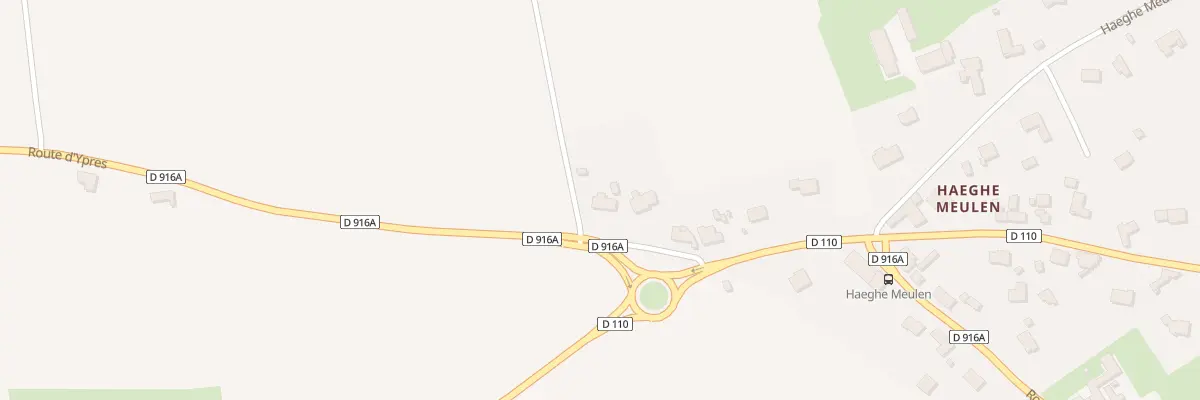 Plan du 713 Rte d’Ypres Rd 916 à Warhem