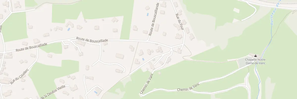 Plan du 64 Che de Laumet à Salles-la-Source