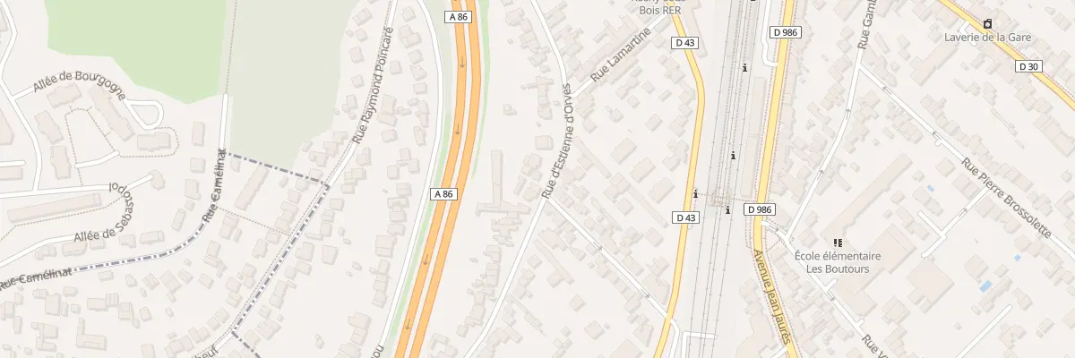 Plan du 44 Rue d’Estienne d’Orves à Rosny-sous-Bois
