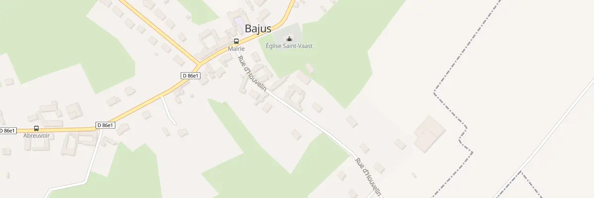 Plan du 5 Rue d’Houvelin à Bajus