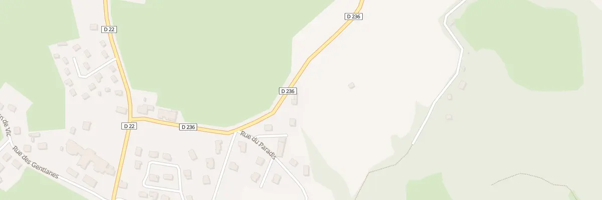 Plan du 4 Rte de Vebret à Saignes