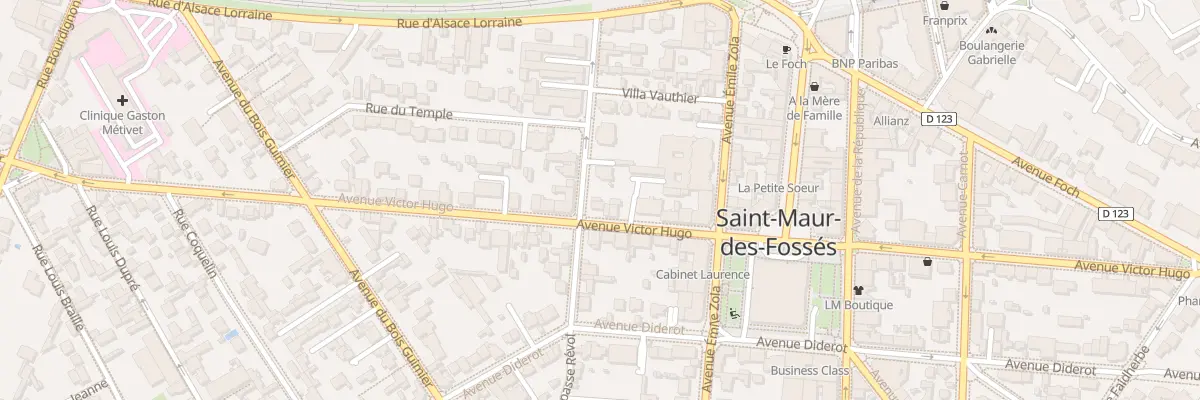 Plan du 53 Av Victor Hugo à Saint-Maur-des-Fossés