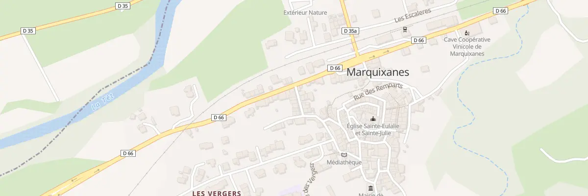 Plan du 6 Cae Del Paillaret à Marquixanes