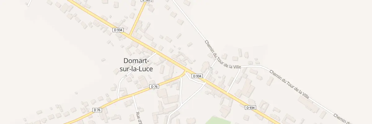 Plan du 2 Rte d’Amiens à Domart-sur-la-Luce