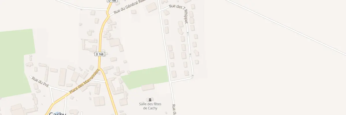 Plan du 14 Rue du Lieutenant Thompson à Cachy