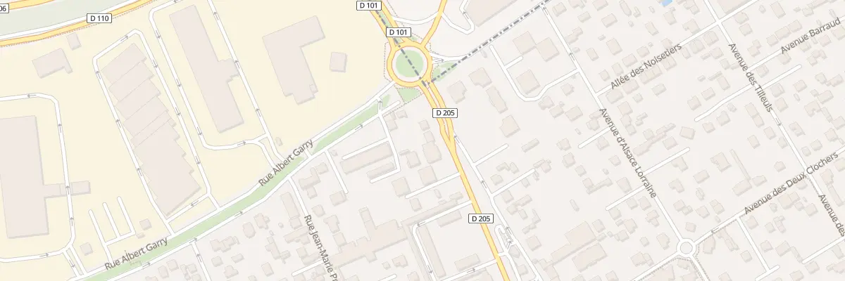 Plan du 2T Av Gabriel Péri à Limeil-Brévannes