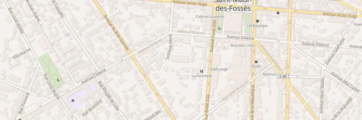 Plan du 32 Av Émile Zola à Saint-Maur-des-Fossés