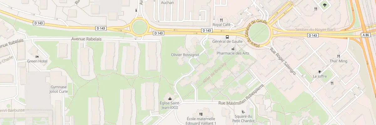 Plan du 110 Av du Maréchal Joffre à Fontenay-sous-Bois