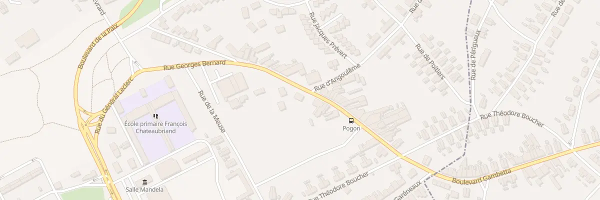 Plan du 44 Rue Georges Bernard à Auchel