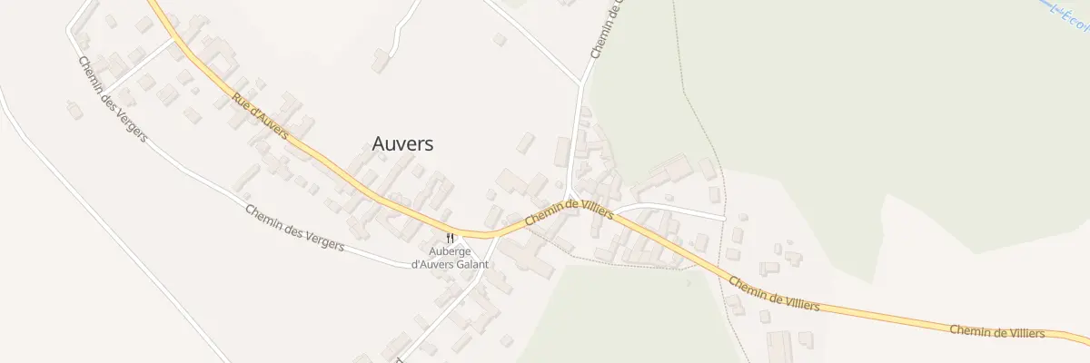 Plan du 2B Rue d’Auvers à Noisy-sur-École