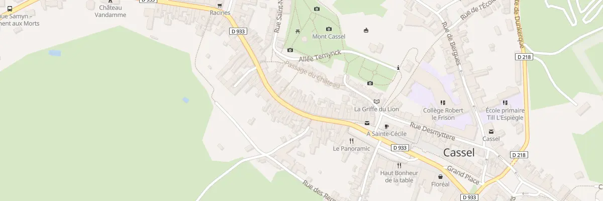 Plan du 26 Rue Constant Moeneclaey à Cassel
