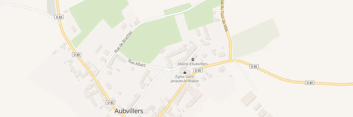 Plan du 36 Cul de Sac à Aubvillers